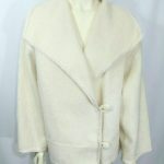 Vintage 1980’s Christian Dior Cream Mohair Jacket; Dior Mohair Cream Jacket